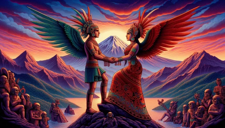 🌋 La Leyenda de los Volcanes: Popocatépetl e Iztaccíhuatl y su conexión con Cholula 🌟